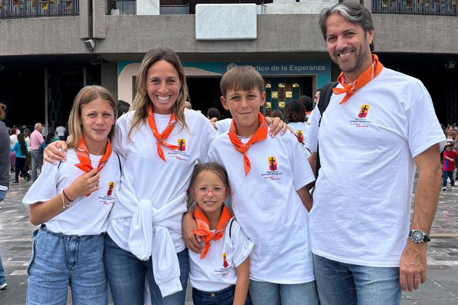 «Non chiamati perché pronti, ma pronti perché chiamati»: Dario e Chiara con tre figli al seguito in missione in Messico per due settimane